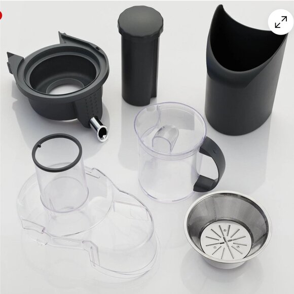 Bella High Power Juice Extractor 1000W Centrifugal Juicer - Black/Silver - Picture 3 of 16